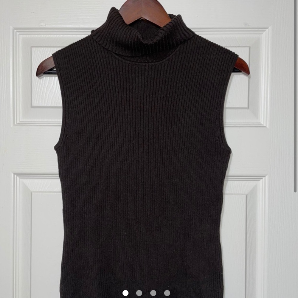 Chico’s Knit Turtleneck Tank